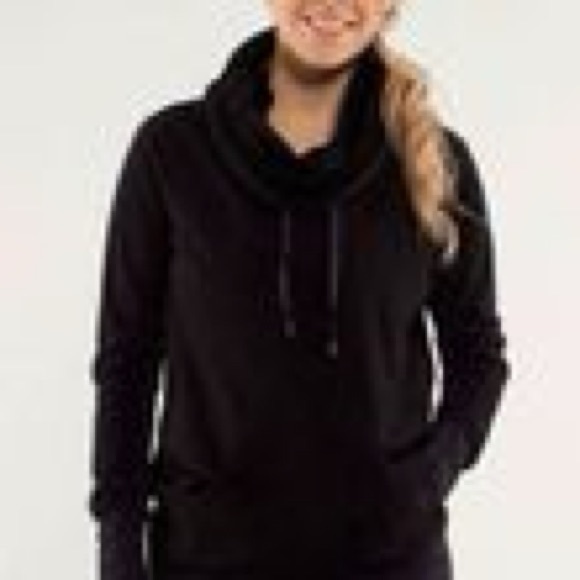 Lululemon don’t hurry be happy, reversible hoodie/sweater
